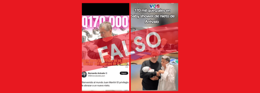 banner web no se gastaron 170 mil en baby shower en casa presidencial