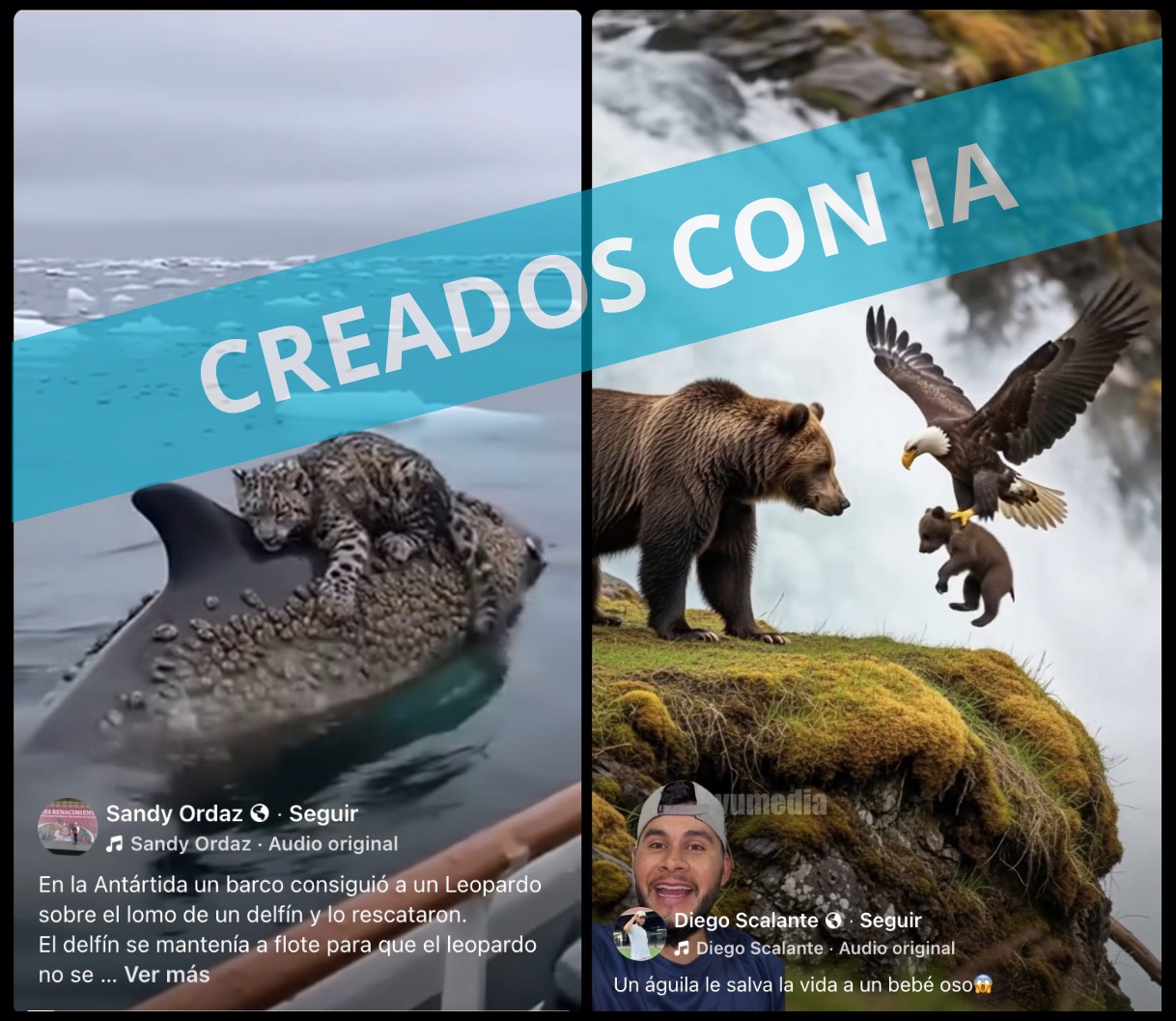 Accione de animales creados con IA