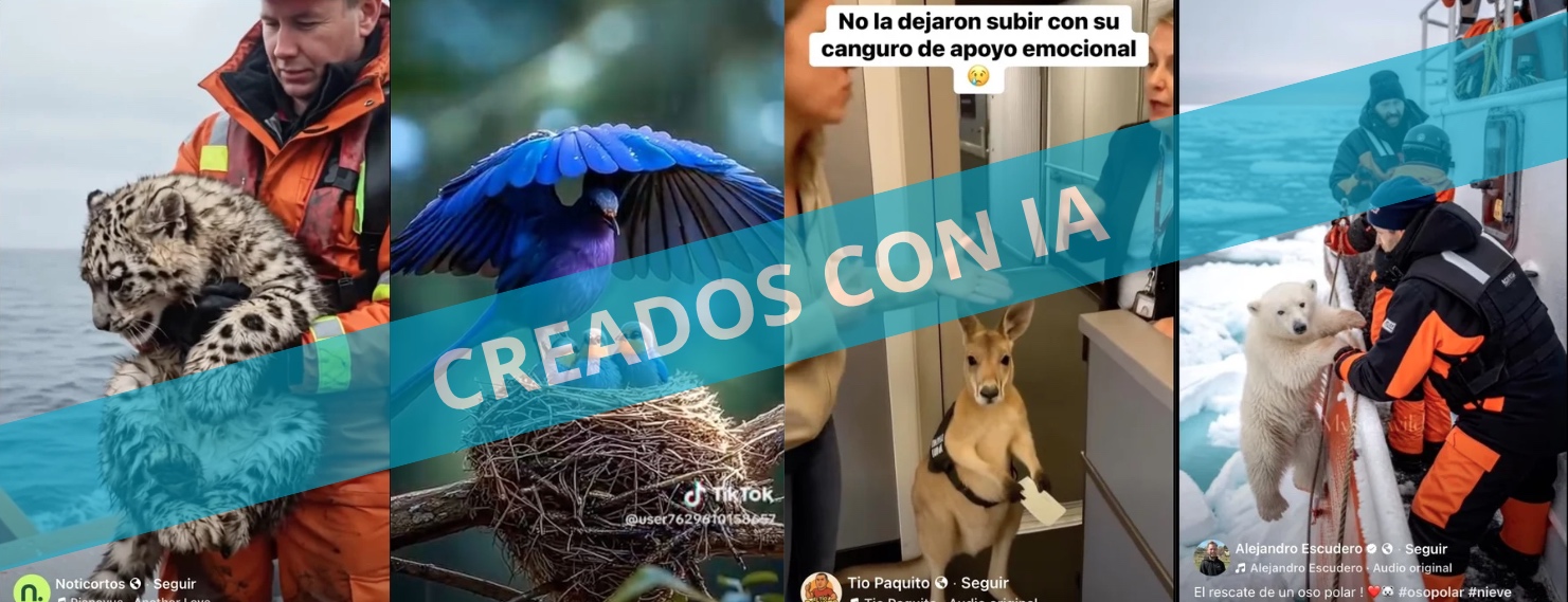 banner web animales creados con IA