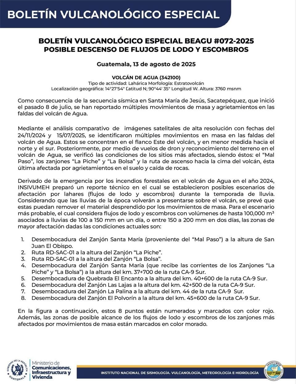 boletin lahares Insivumeh1