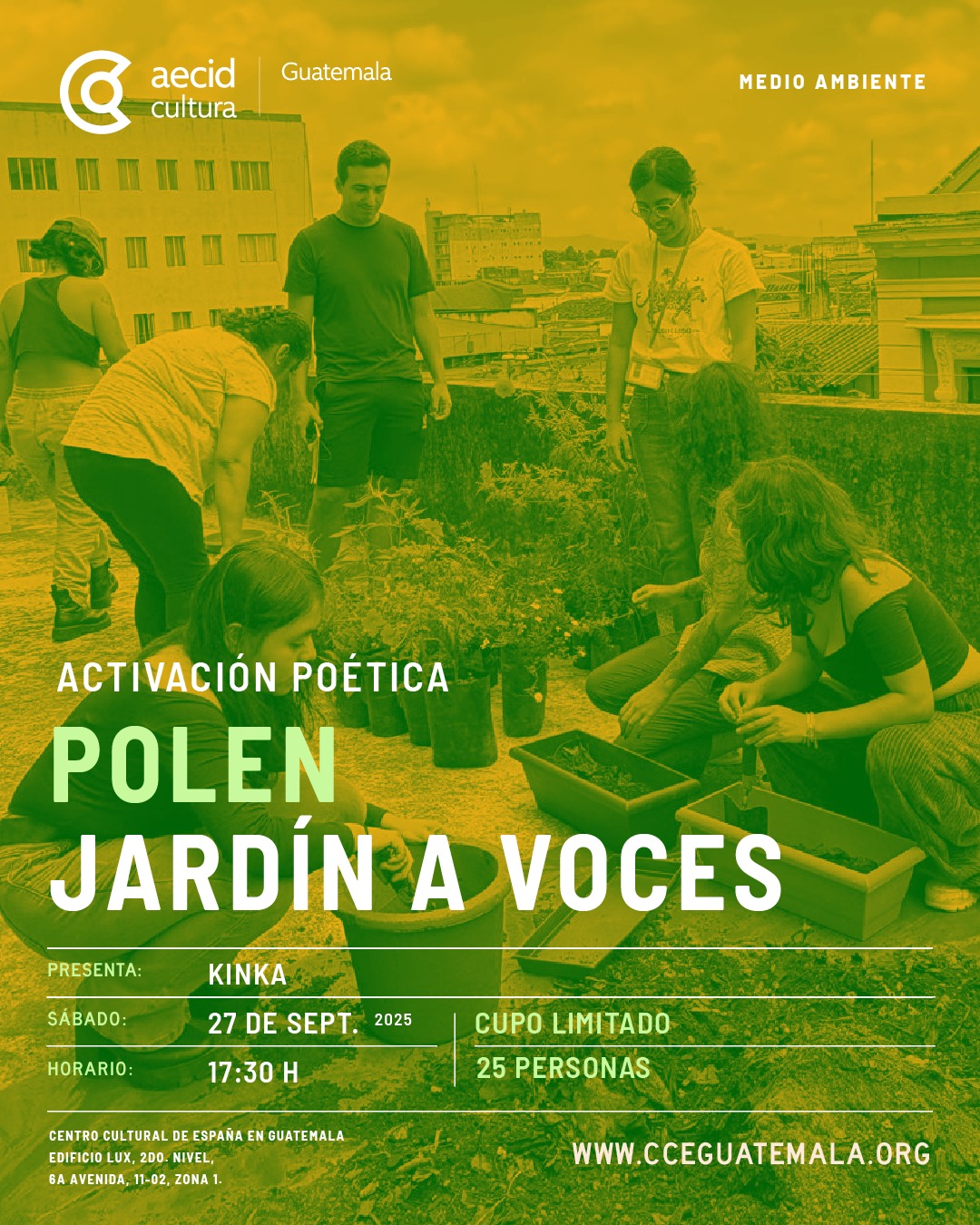 Jardín a voces