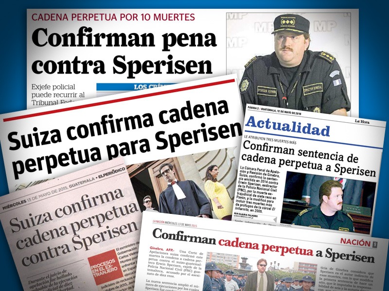 CASO Erwin Sperisen CICIG