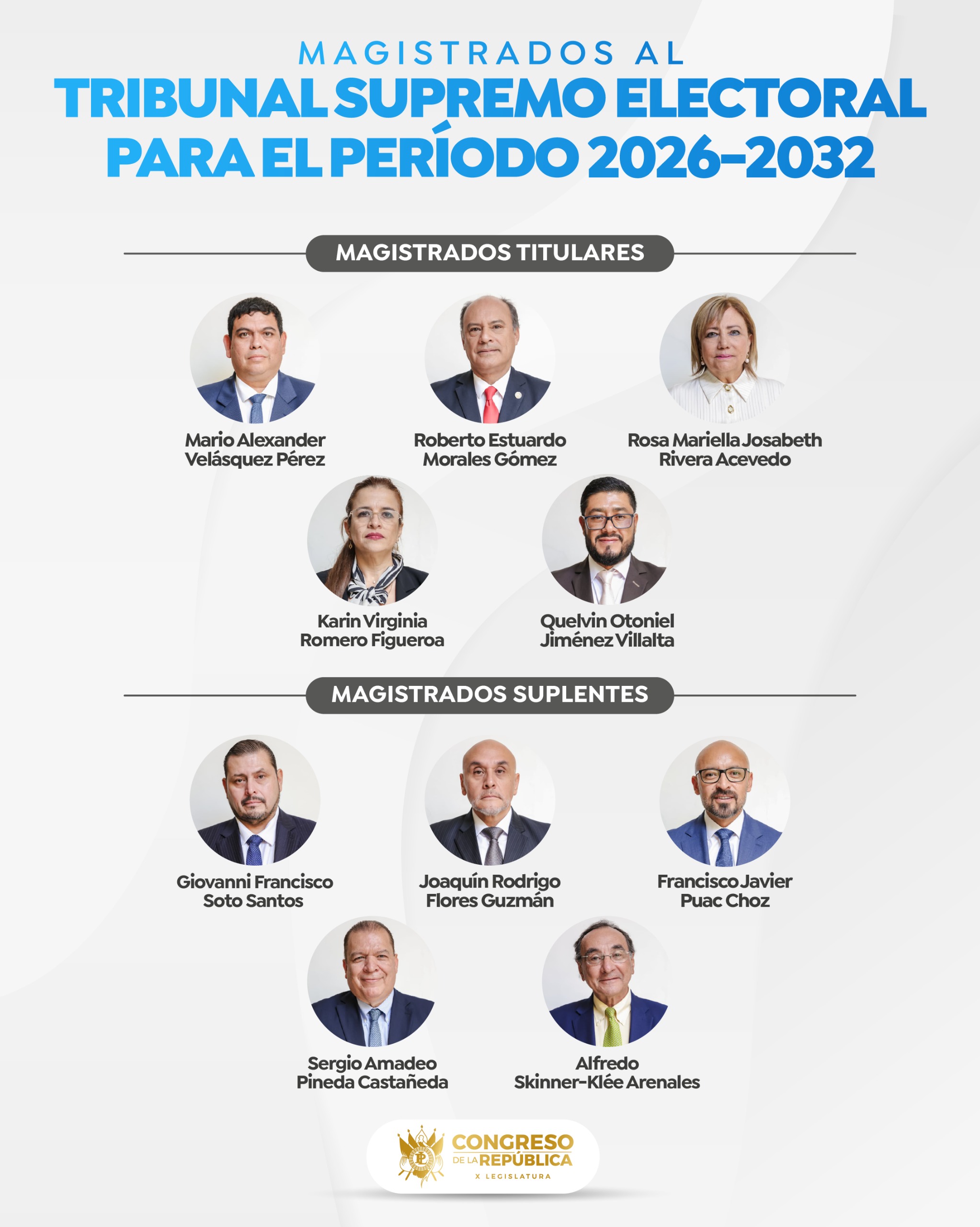 MAGISTRADOS TSE
