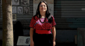 La activista Nanci Sinto ha enfrentado un proceso judicial desde 2021. Foto: Agencia Ocote