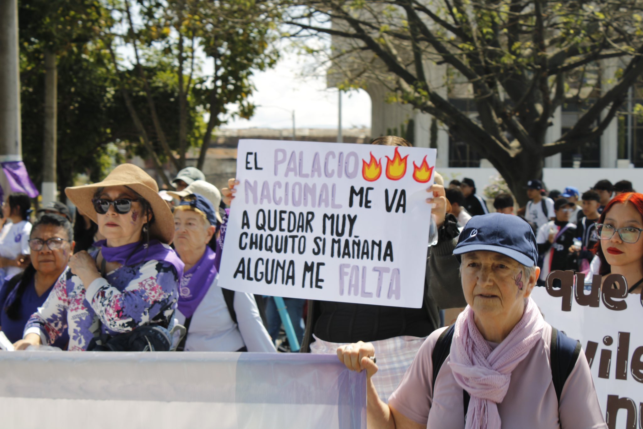 marcha 8M Guatemala
