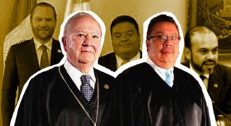 portada Roberto Molina Barreto y Luis Rosales electos magistrado titular y suplente para la CC en el Congreso