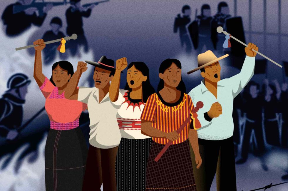 Pueblos indígenas protestas Guatemala
