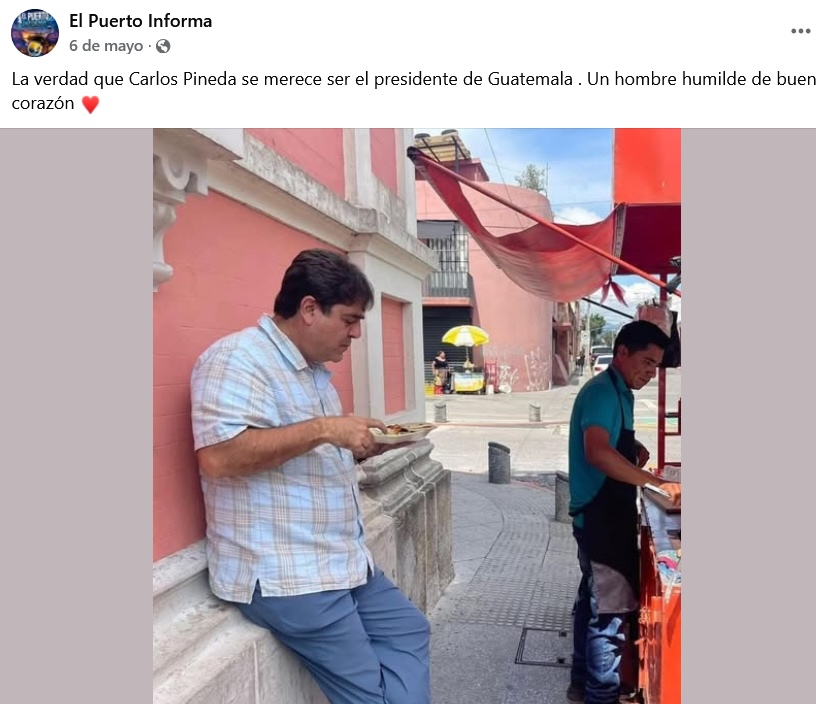 El Puerto Informa campaña anticipada Carlos Pineda