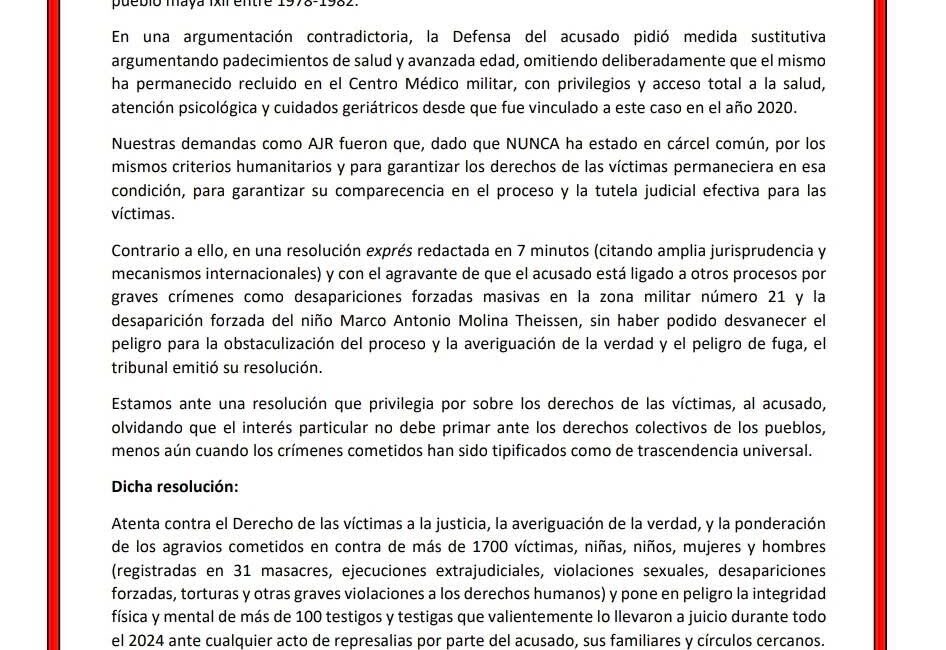 comunicado
