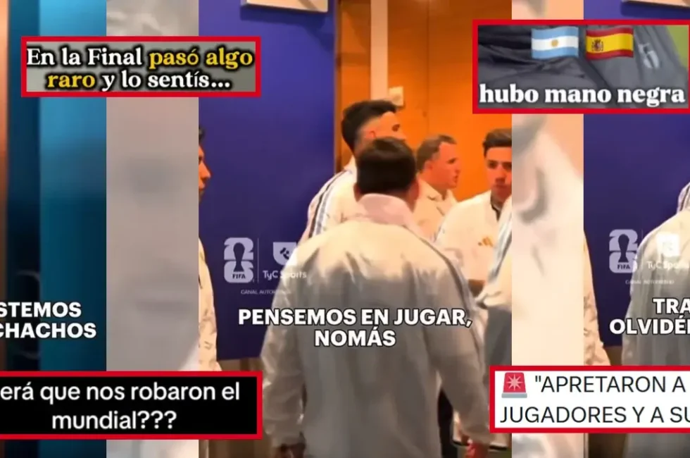 teorias conspirativas final copa del mundo Argentina vs España 00