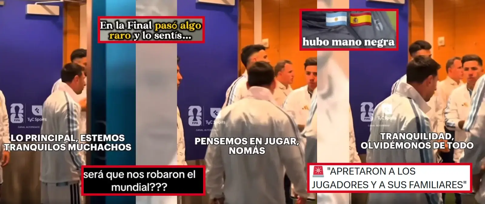 teorias conspirativas final copa del mundo Argentina vs España 00