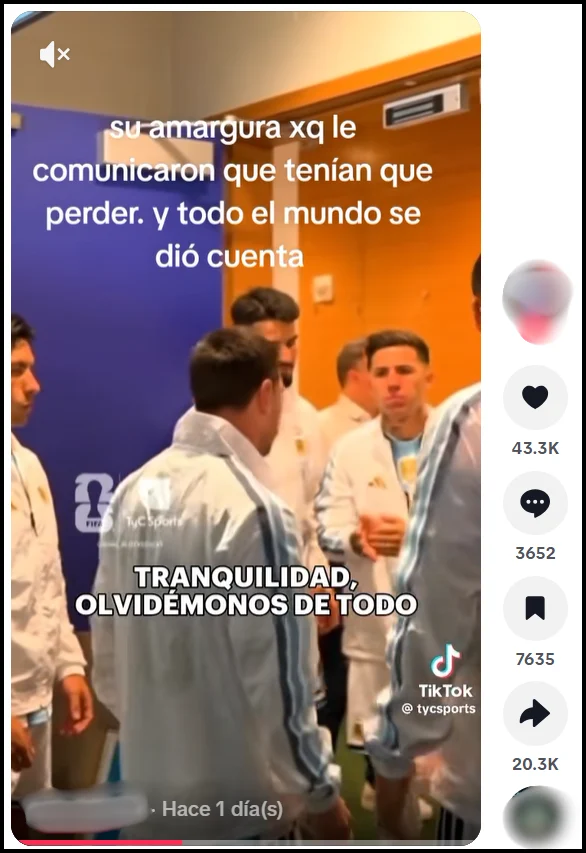 teorias conspirativas final copa del mundo Argentina vs España 01