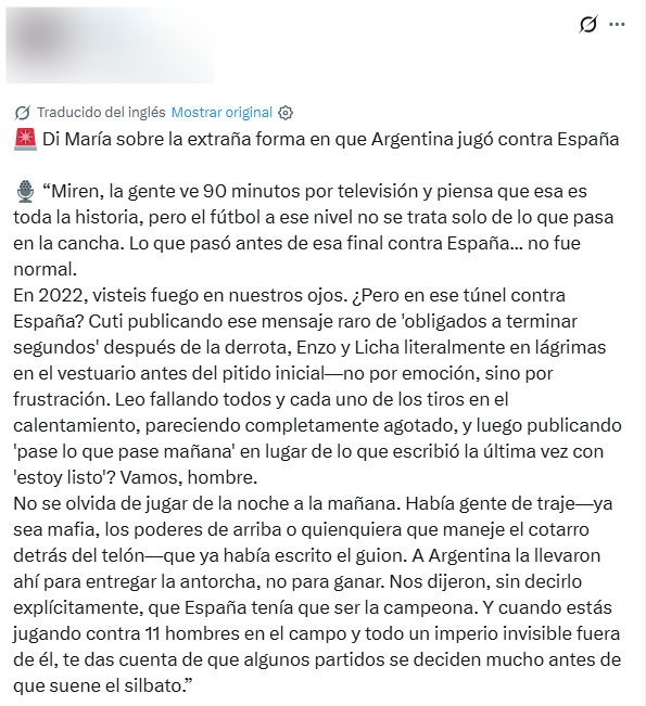 teorias conspirativas final copa del mundo Argentina vs España 02