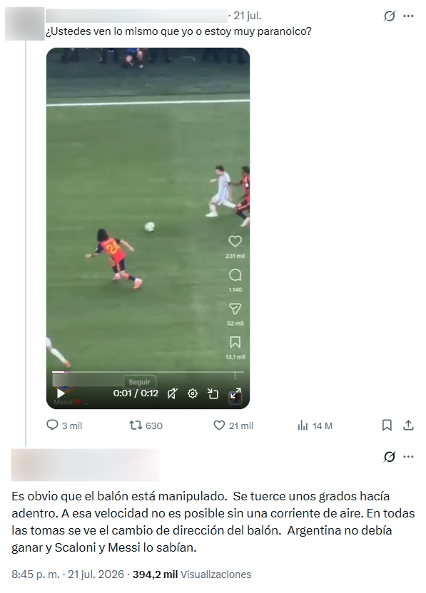 teorias conspirativas final copa del mundo Argentina vs España 07