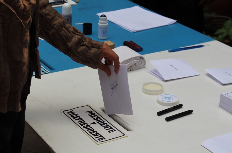 Elecciones Generales TSE votaciones en Guatemala