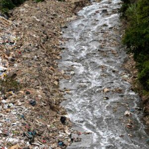 Contaminación del río Las Vacas, Chinautla.