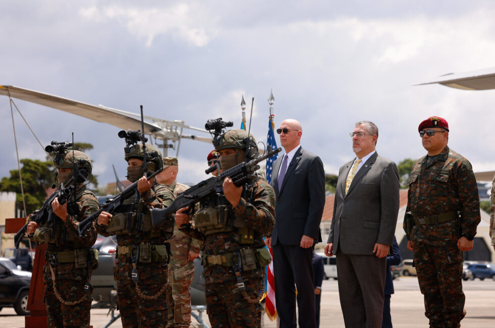 Guatemala compra armas para el Ejército. Foto: TGW