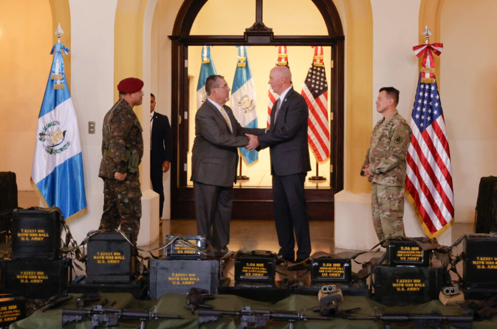 Guatemala le compra armas a Estados Unidos. Foto: TGW.