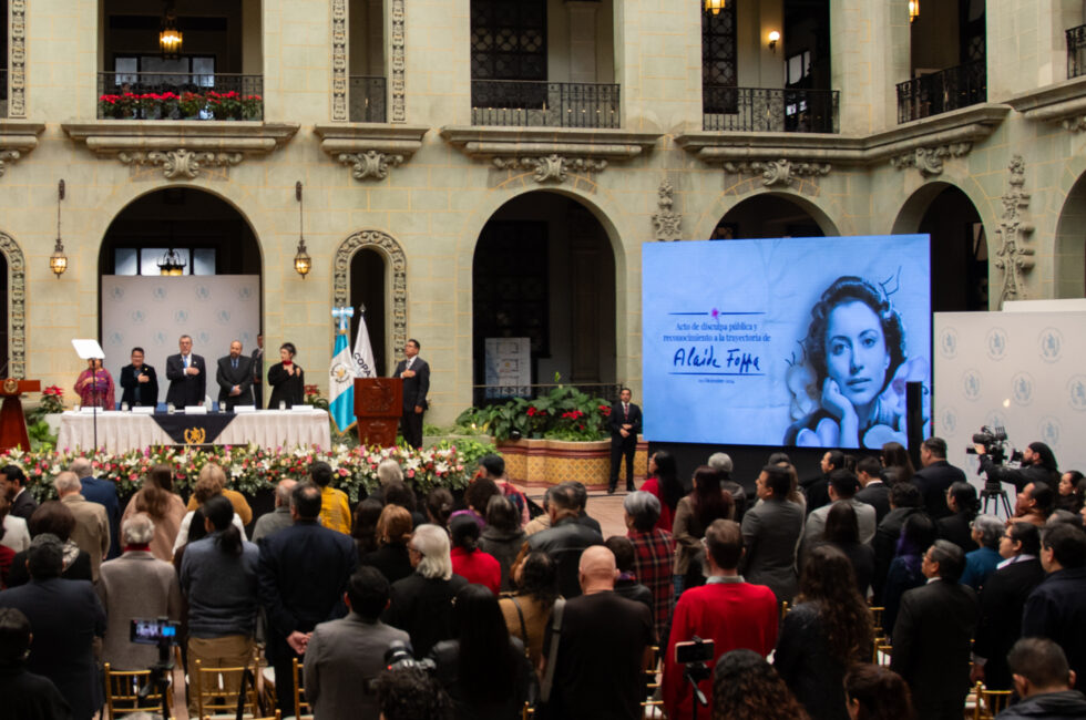 Disculpa y reconocimiento público a Alaíde Foppa1