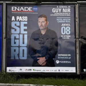 Foto portada Guy Nir Israel en el ENADE de seguridad